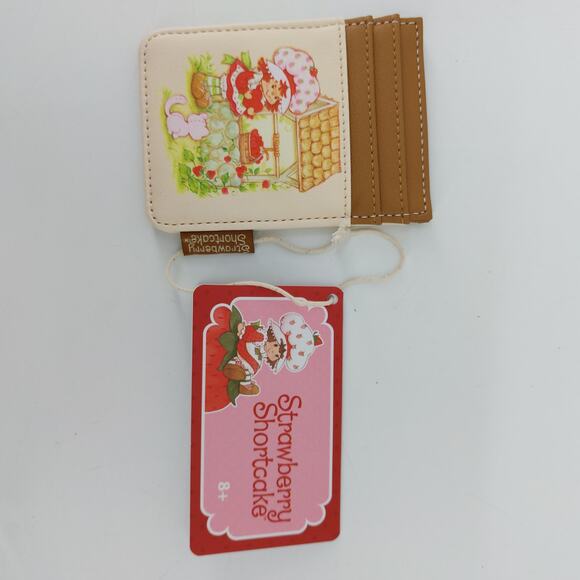 Loungefly Strawberry Shortcake Cardholder Wishing Well Wallet - Picture 5 of 10